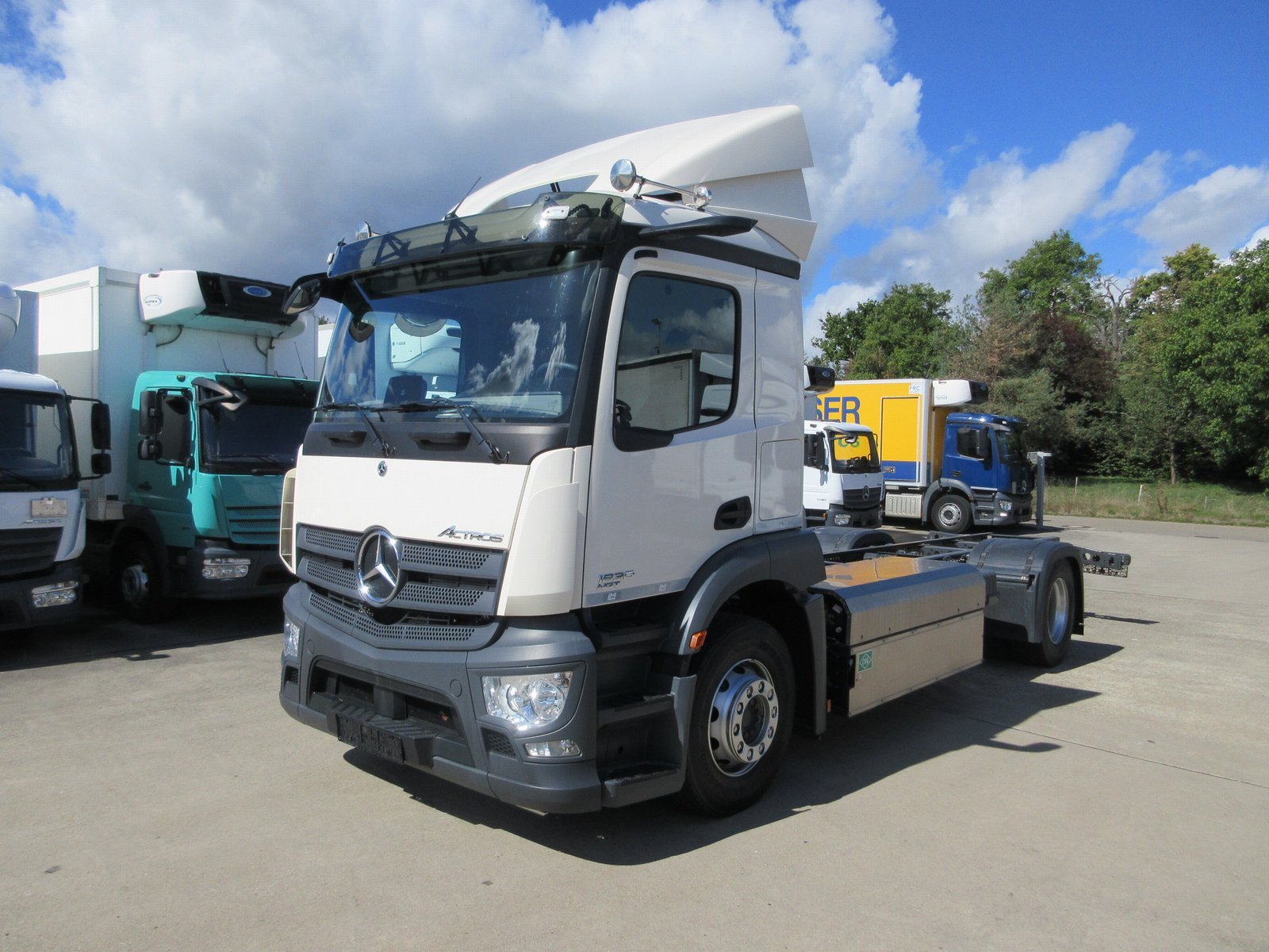 ACTROS 1830 L NGT CNG Erdgas Fahrgestell